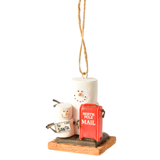 Smores Letters to Santa Ornament