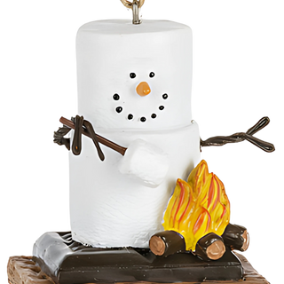 Smores Roasting Marshmallow Ornament