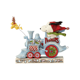 Snoopy Christmas Train Car