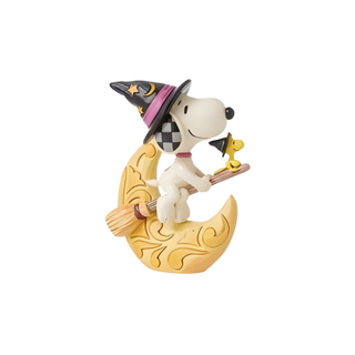 Snoopy Witch With Moon