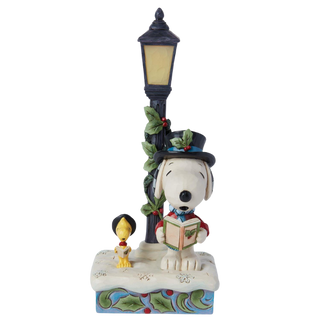 Snoopy & Woodstock Lamp Post