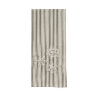 Snowfrost Embroidered Towel