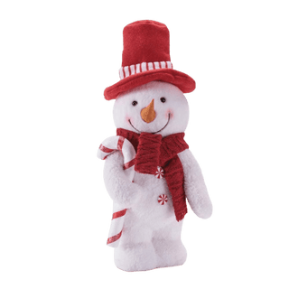 Snowman foam with Faux Fur Smaller