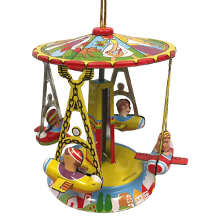 Tin Carousel Ornament