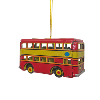 Tin Double Decker Bus