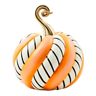 Trick Or Treat Candy Swirl Medium Pumpkin