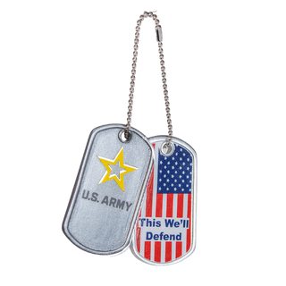 U.S. Army® "This We'll Defend" Dog Tag Ornament
