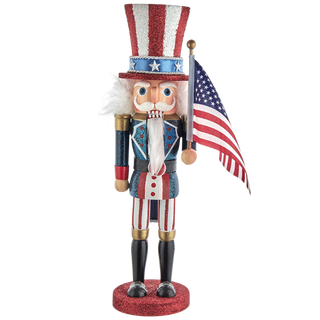 15" Hollywood Nutcrackers™ Uncle Sam Nutcracker