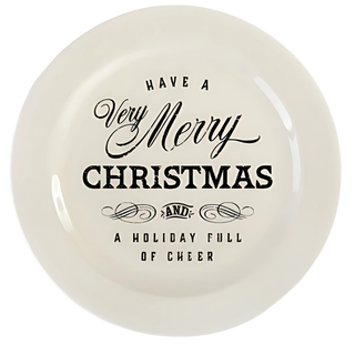 Very Merry Christmas Plate