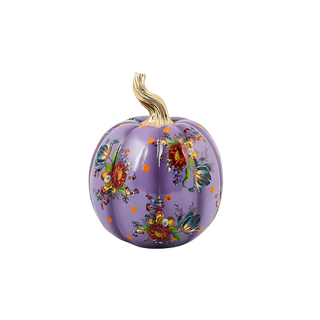 Violet Flower Market Small  Pumpkin