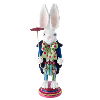 18" Hollywood Nutcrackers™ White Rabbit Nutcracker