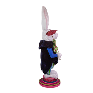 18" Hollywood Nutcrackers™ White Rabbit Nutcracker