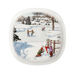 Winter Wonderland Ceramic Plate