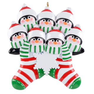 Penguin Stocking Family of 7