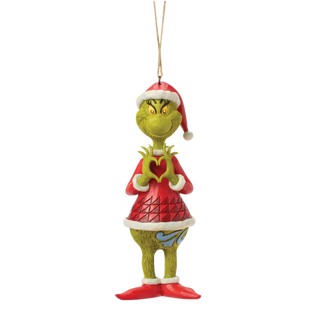 Grinch with Heart Hands