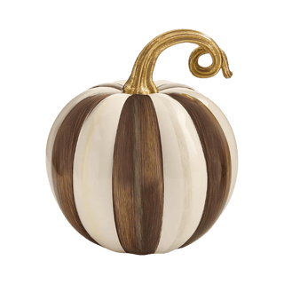 Chocolate Stripe Mini Pumpkin