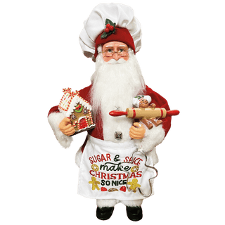 15" Sugar & Spice Santa