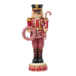Soldier Nutcracker Pink & Red