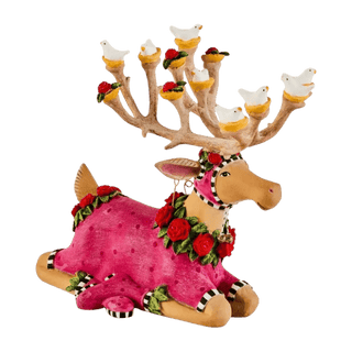 Patience Brewster Dash Away Sitting Donna Reindeer Figure