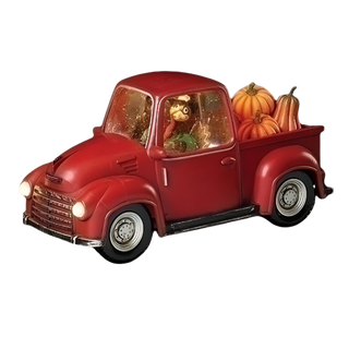 Swirl Turkey Truck With Pumpkins