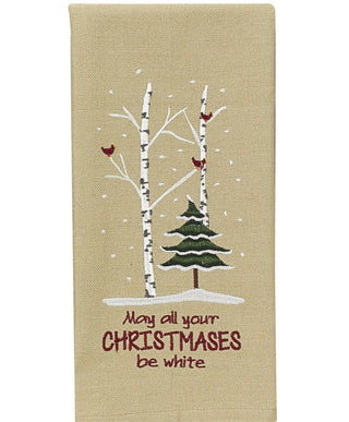 May All Your Christmases Towel