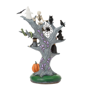 Scary LED Tree Figurine