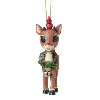 Rudolph with Wreath Ornament