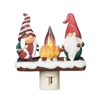 Gnome Couple Campfire NL