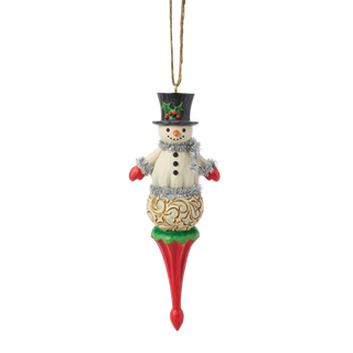 Snowman Finial Ornament