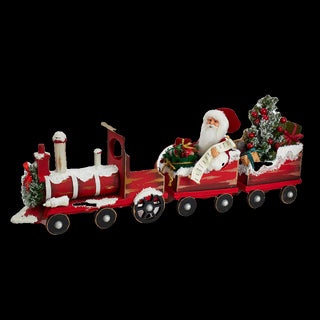 30.5 Inch Kringles Santa On Train