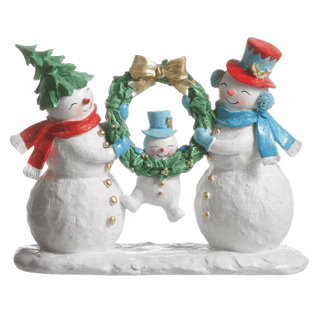Jolly Snowman Family