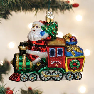 Santa on Locomotive