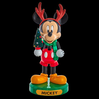 Mickey Mouse With Tree Nutcracker