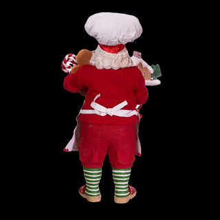 Fabriche Gingerbread Chef Santa