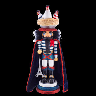 17.5" Hollywood Nutcrackers™ Three French Hens Nutcracker Series