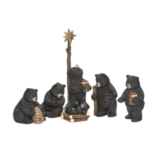 Bear Pageant Nativity Set of 6