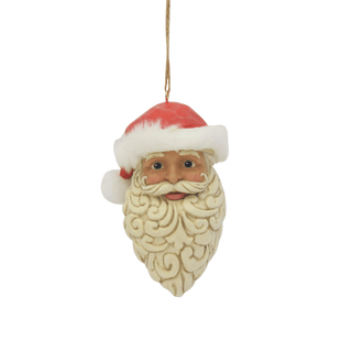 Large Santa Head Ornament
