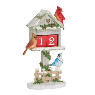 Bird on Birdhouse Calendar