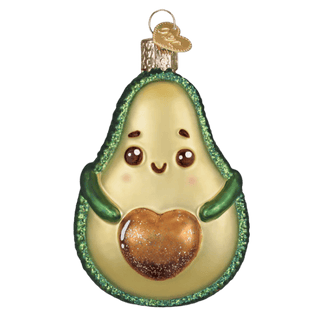 Happy Avocado Ornament