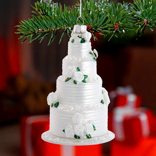 NG™ Glass Four Tier Wedding Cake