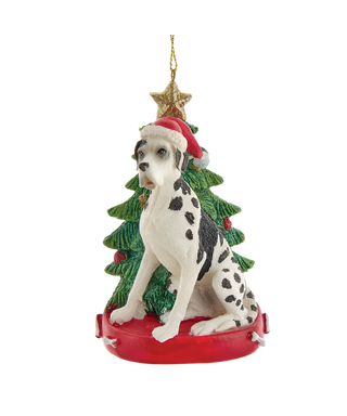 Great Dane Cmas Tree