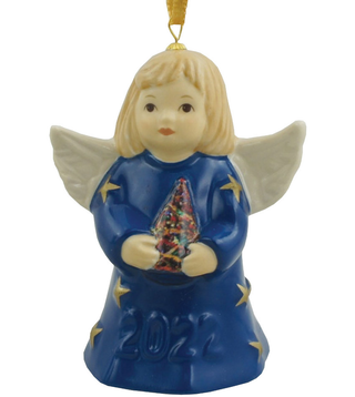 2022 Colored Goebel Angel Bell Orn