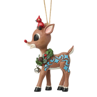 Rudolph with Wreath Ornament