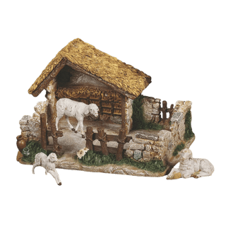 Fontanini Sheep Shelter