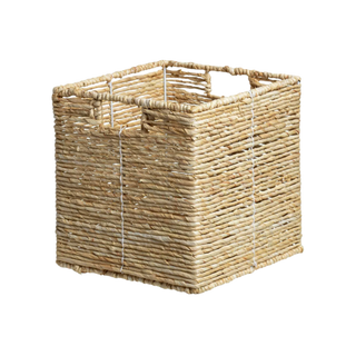 MAIZ WOVEN CORN LEAF BASKET 11 IN