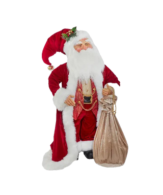 Jacqueline Kent Santa With Bag