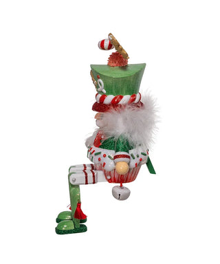 Gingerbread Shelf Sitter Nutcracker