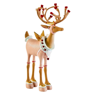 Patience Brewster Dash Away Cupid Reindeer Figure