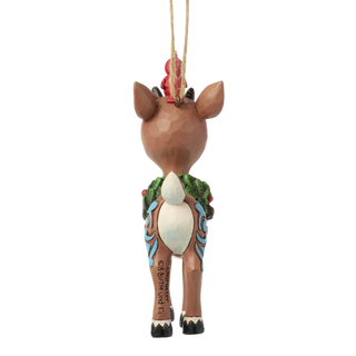 Rudolph with Wreath Ornament
