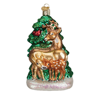 Deer Family Ornament